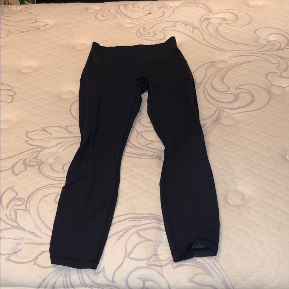 dark navy lululemon leggings (size 6)